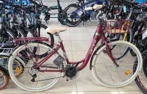 Carraro Juliet 28 Jant şehir Bisikleti -43cm-Mat -Kırmızı