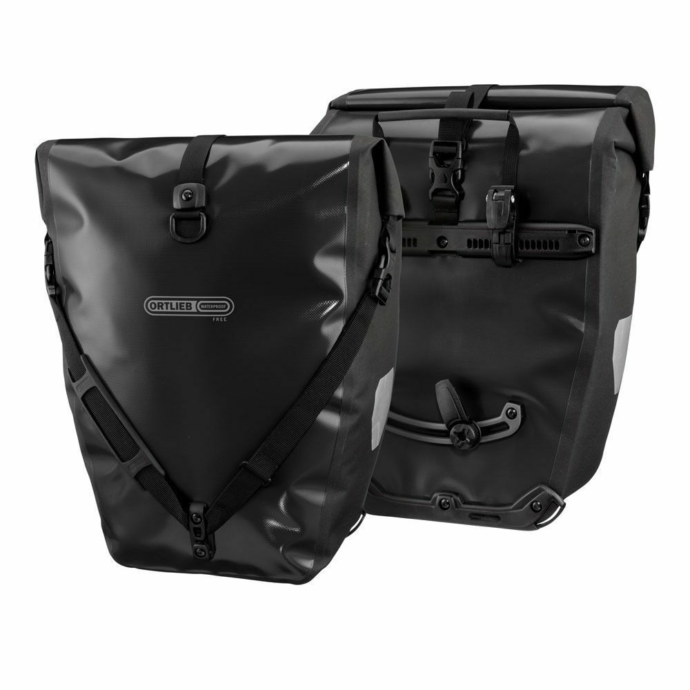 Ortlieb Back-Roller Free Arka Bisiklet Çanta 40L Siyah QL2.1 F5103