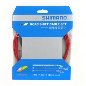 Shimano OT-SP41 Optislick Yol Vites Kablo Seti Kırmızı