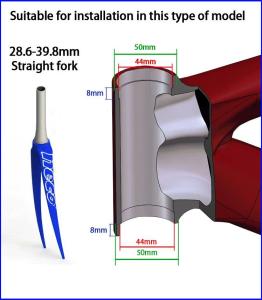 Neco H-151SM 1.1/8''-1.5'' Rulmanlı Yarı Entegre Furç Seti