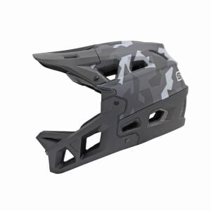 Stroke Full Face Downhill/Enduro Kask Mat Kamuflaj -S- (51-55cm)