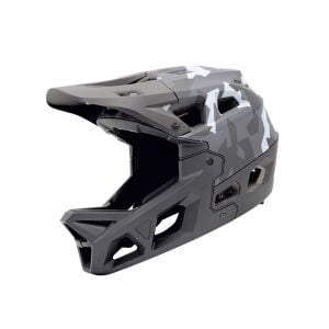 Stroke Full Face Downhill/Enduro Kask Mat Kamuflaj -M- (55-58cm)