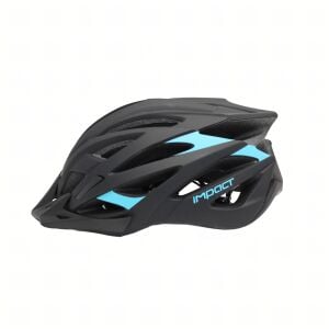İmpact Scap Bisiklet Kaskı Siyah-Mavi M/L(57-61cm)