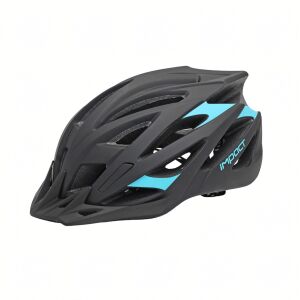 İmpact Scap Bisiklet Kaskı Siyah-Mavi M/L(57-61cm)