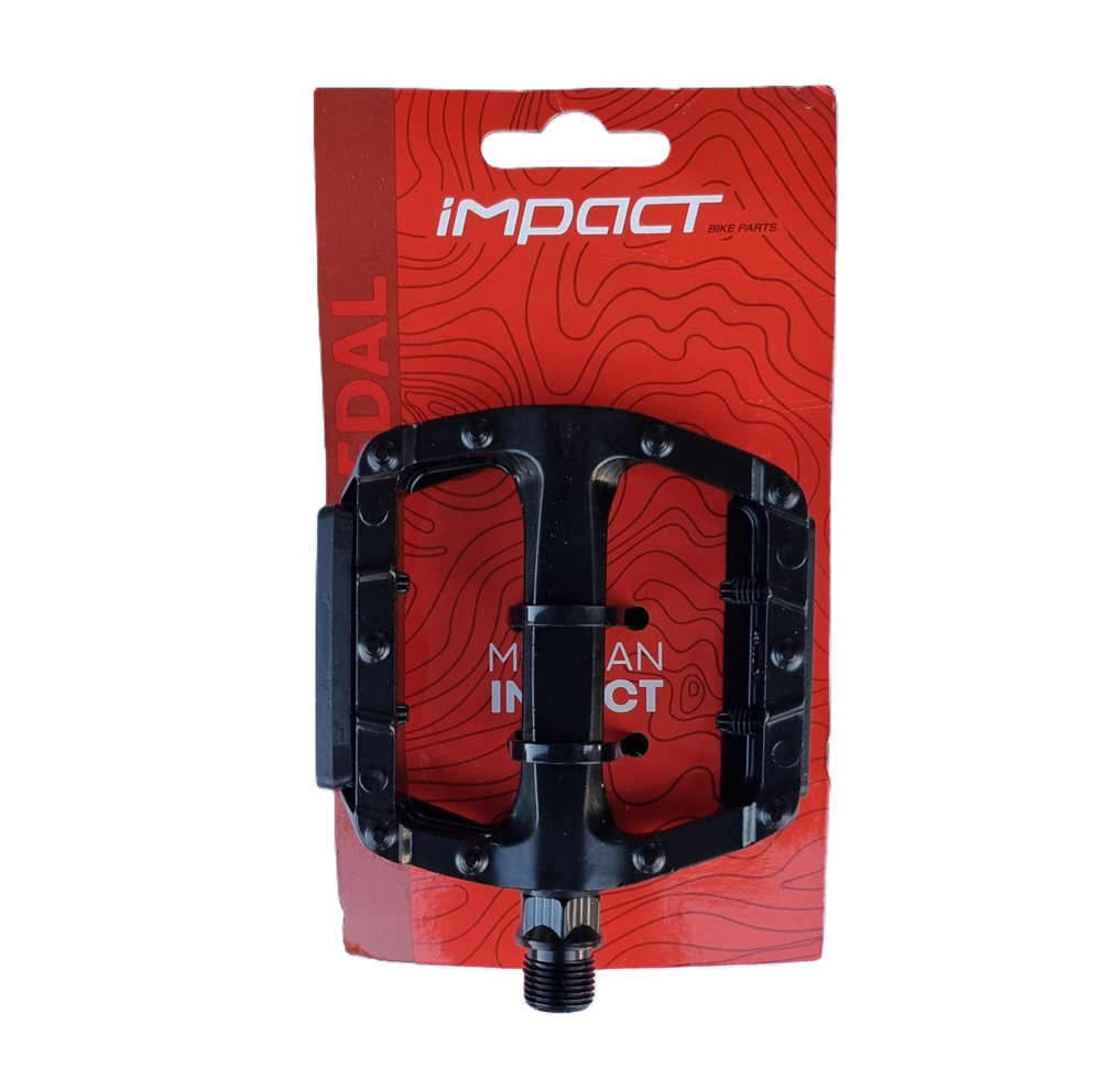 İmpact Spider Alüminyum Pedal Seti Siyah