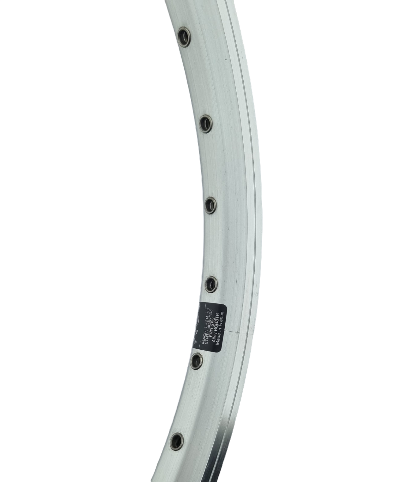 Mach1 ER-10 20'' Jant Çemberi - 36 Delik V-Fren/Disk Uyumlu (Yüzüklü) - Gümüş