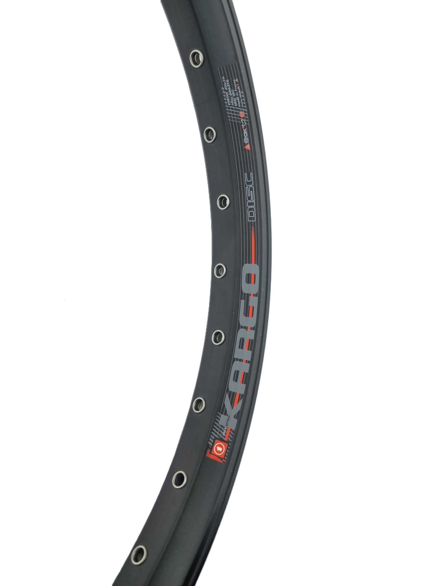 Mach1 Kargo 20'' Jant Çemberi - 36 Delik Disk Fren (Yüzüklü) - Siyah