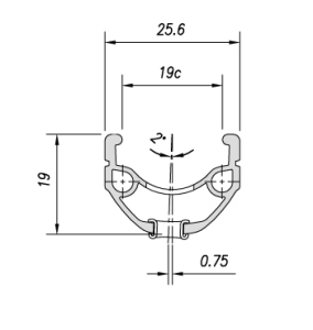 Mach1 ER-10 24 inç 32 Delik Disk Fren Jant Çemberi Siyah