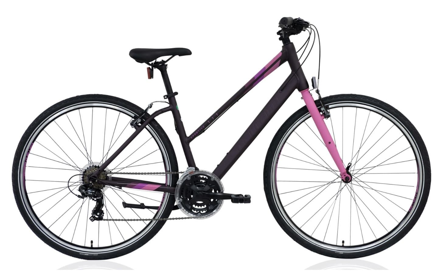 Carraro Sportive 322 Bisiklet 28 Jant -Mat Mürdüm/Pembe-48 cm-