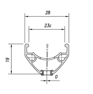 Mach1 MD-10 27.5 inç 36 Delik Disk Fren Yüzüklü Jant Çemberi Siyah