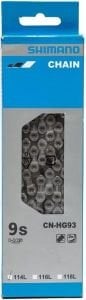 Shimano Zincir XT CN-Hg93 9 Vites 114 Bakla
