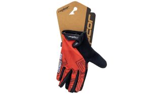 Raptor Matrix Uzun Parmak Bisiklet Eldiveni Jel Destekli Nitro Red L
