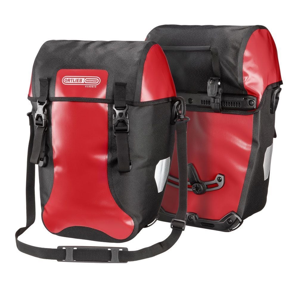 Ortlieb F2601 Bike-Packer Classic Arka Bisiklet Çantası 40L Kırmızı Siyah QL2.1