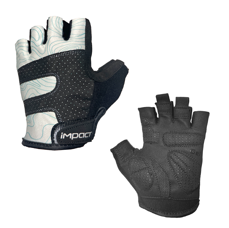 İmpact Peak Kısa Parmak Bisiklet Eldiveni Siyah-Yeşil -L Beden-