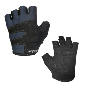İmpact Peak Kısa Parmak Bisiklet Eldiveni Siyah-Gri -M Beden-