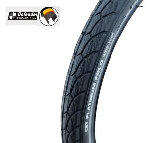 CST Platinum Fold 20x1.75 Zırhlı Dış Lastik - 3mm Defender | Reflektörlü