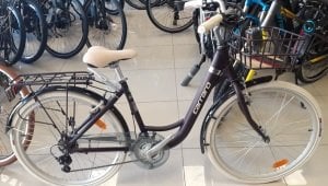 Carraro Juliet 26 Jant şehir Bisikleti Mat Mürdüm-43cm-