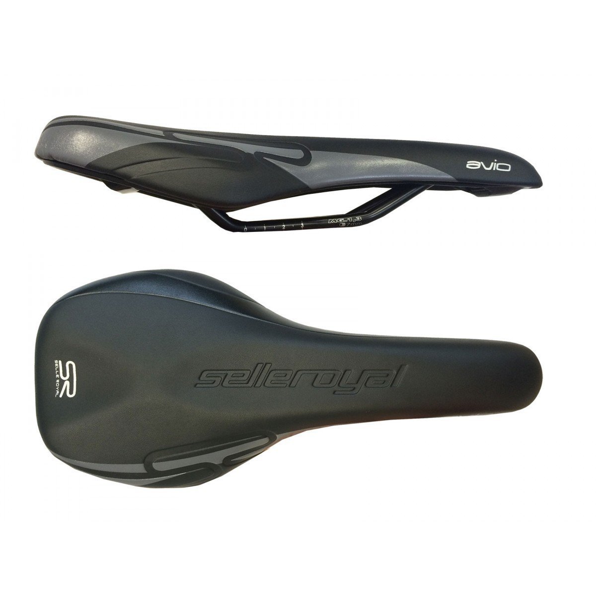 Selle Royal Avio Sele Siyah Magnezyum Kızak