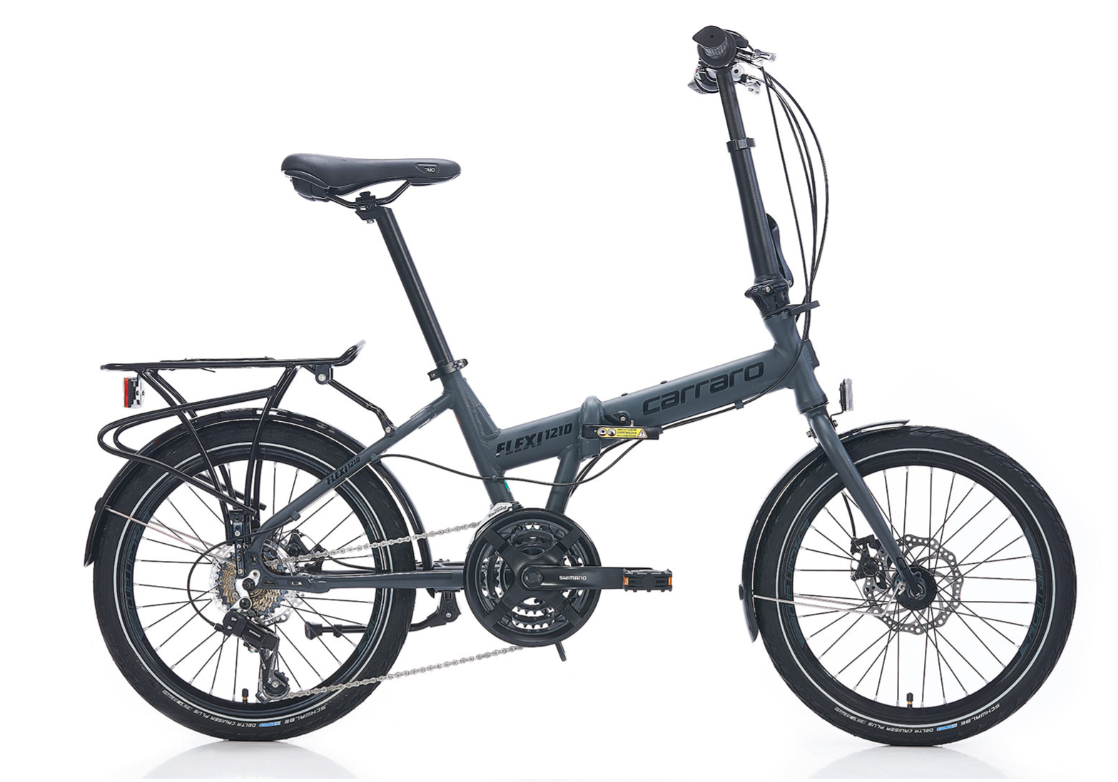 Carraro Flexi 121 D Katlanır Bisiklet Disk Fren Mat Storm