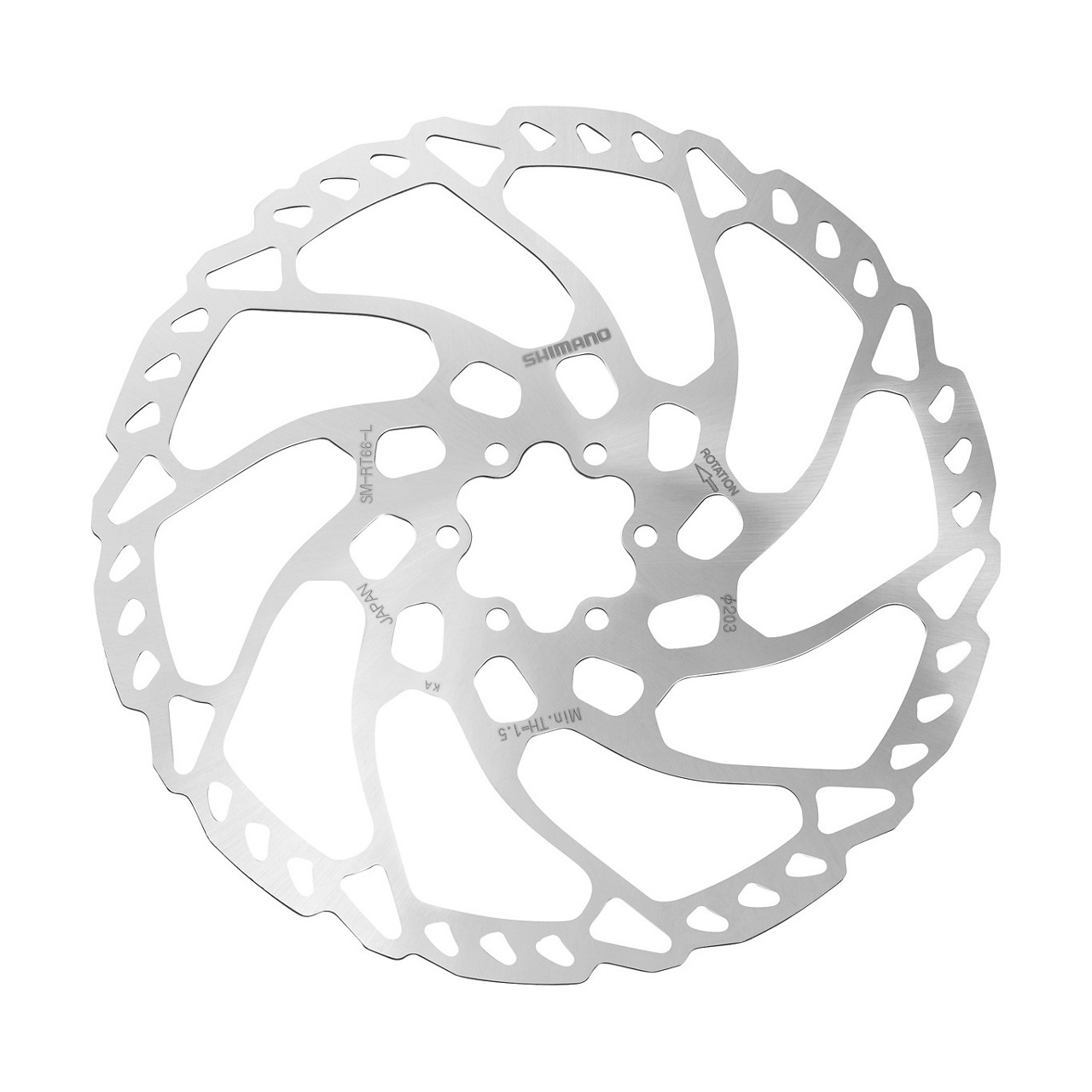 Shimano SM-RT66 Rotor 6 Vida 203mm