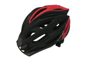 Raptor HB-31-A Bisiklet Kaskı Mat Siyah-Kırmızı -M Beden-