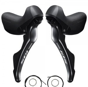 Shimano 105 ST-R7000 Vites Fren Kolları 2x11 Siyah - Shimano 105