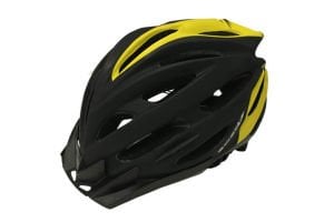 Raptor HB-31-A Bisiklet Kaskı Mat Siyah-Sarı -M Beden-