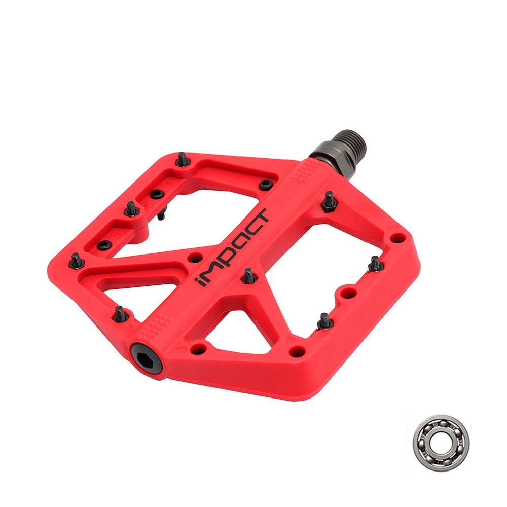 İmpact Comp Rulmanlı Pedal Kırmızı
