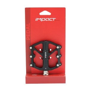 İmpact Creep Alüminyum Rulmanlı Pedal Siyah