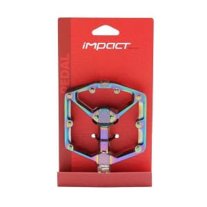 İmpact O-Slick Alüminyum Rulmanlı Pedal Rainbow