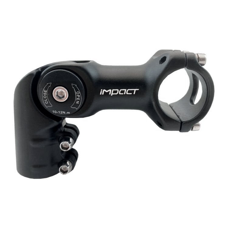 İmpact Ayarlı Gidon Boğazı Siyah 90mm/31.8mm