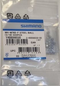 Shimano 3/16 Göbek Bilyası (22adet)