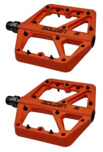 Golden 874 Rulmanlı Platform Pedal - Turuncu (Çivili Set)