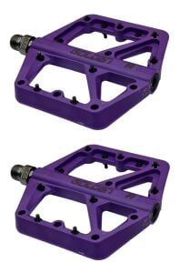 Golden 874 Rulmanlı Platform Pedal - Mor (Çivili Set)