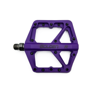 Golden 874 Rulmanlı Platform Pedal Mor