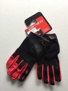 Carraro Uzun Parmak Eldiven PK-3020 Kırmızı -M Beden-