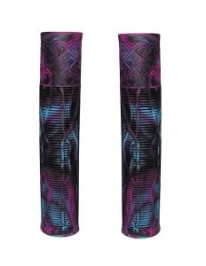 Kenze MTB / BMX Uzun Bisiklet Elcik - 165mm Siyah Pembe Mavi