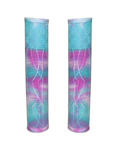 Mtb Bmx Elcik 160mm Beyaz-Turkuaz-Pembe Kenze