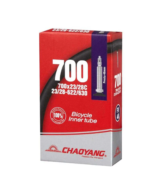 Chaoyang İç Lastik 700x23/28 İç lastik Presta 48mm