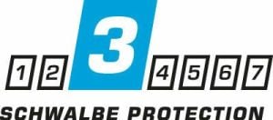 Schwalbe Lugano II 700x25 K-Guard Telli Dış Lastik Siyah/Mavi