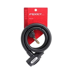 İmpact Stade 15mmx1000mm Anahtarlı Kilit Siyah