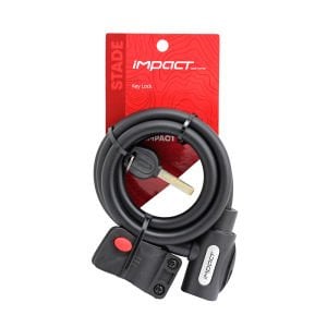 İmpact Stade 12mmx1200mm Anahtarlı Kilit Siyah