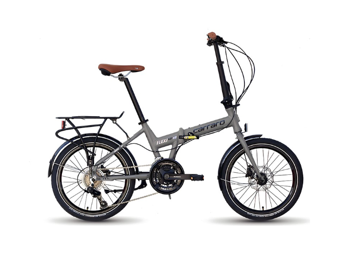 Carraro Flexi 121 HD Katlanır Bisiklet Hidrolik Disk Fren Mat Gri