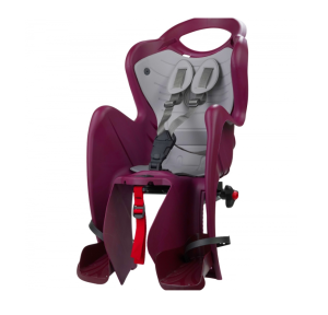 Bellelli Mr Fox Lux Çocuk Koltuğu Bagaj Bağlantılı Yatay Ayarlı Mor Made in Italy