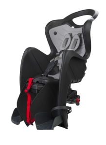 Bellelli Mr Fox Lux Çocuk Koltuğu Bagaj Bağlantılı Yatay Ayarlı Siyah Made in Italy