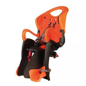 Bellelli Tiger Çocuk Koltuğu Bagaj Bağlantılı Turuncu-Siyah Made in Italy