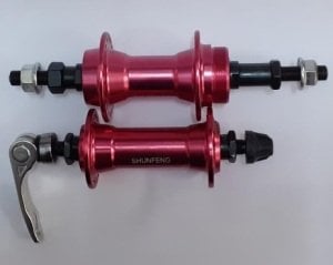 Shunfeng Alüminyum Göbek Seti Kırmızı 36H