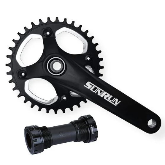 Sunrun Wing-G511-045 32T 170mm Tekli Aynakol + Orta Göbek