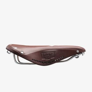 Brooks B17 Carved Sele Kahverengi