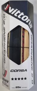 Vittoria Road Corsa 700x25 G2.0 Dış Lastik Amber